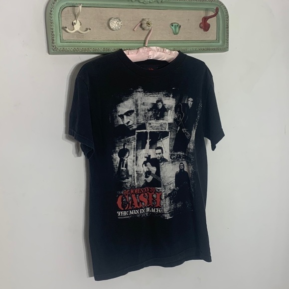 Johnny Cash 2008 Zion roots wear officially licensed man in black band T-shirt - Picture 1 of 5